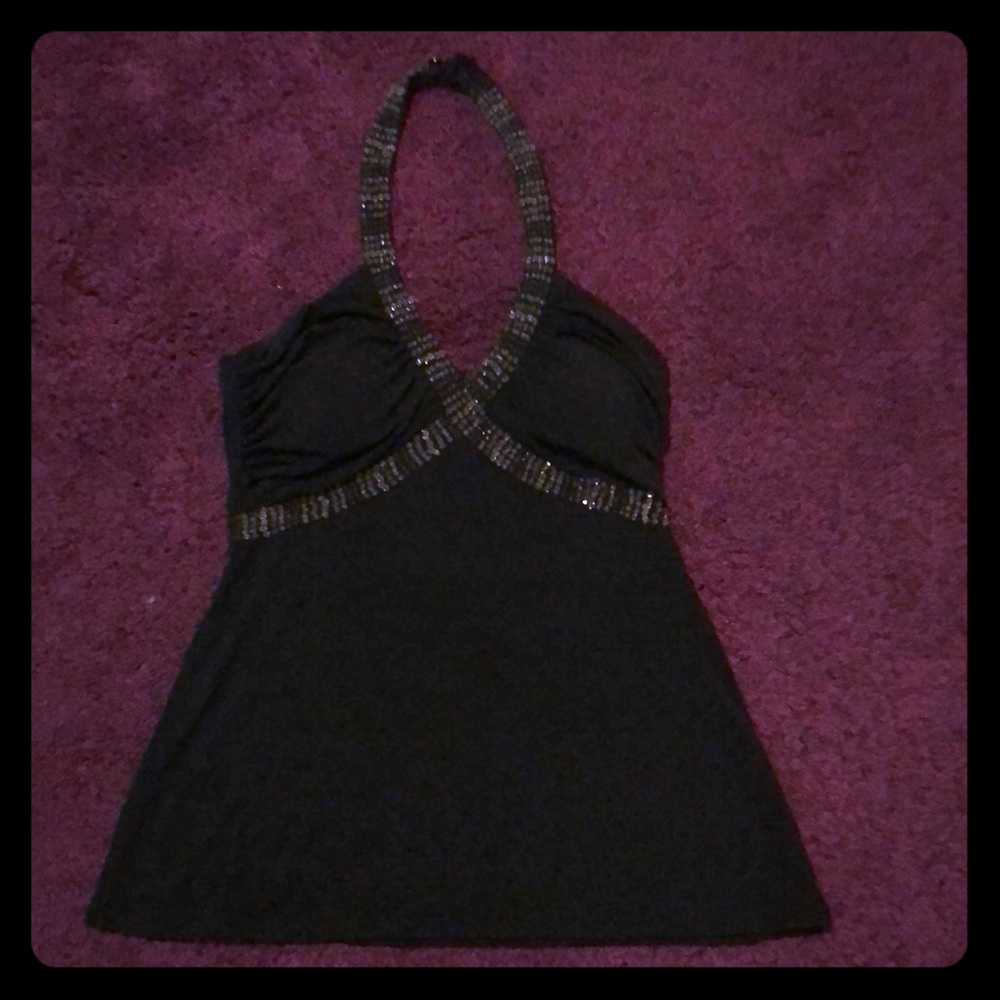 Black dressy tank